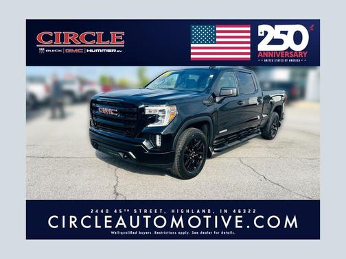 Onyx Black 2021 GMC Sierra 1500 Elevation