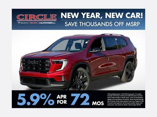 2026 GMC Acadia Elevation