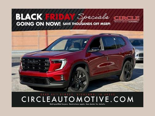 2026 GMC Acadia Elevation