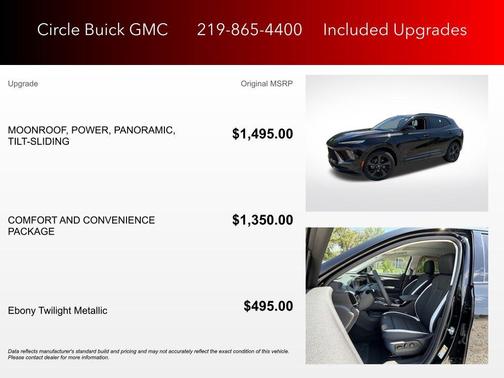 Ebony Twilight Metallic 2026 Buick Envision Sport Touring