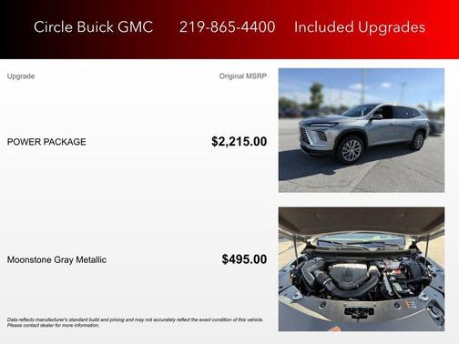 Moonstone Gray Metallic 2026 Buick Enclave Preferred