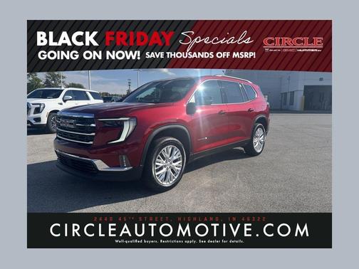 2026 GMC Acadia Elevation