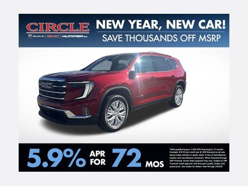 2026 GMC Acadia Elevation