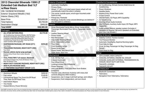 2012 Chevrolet Silverado 1500 LT