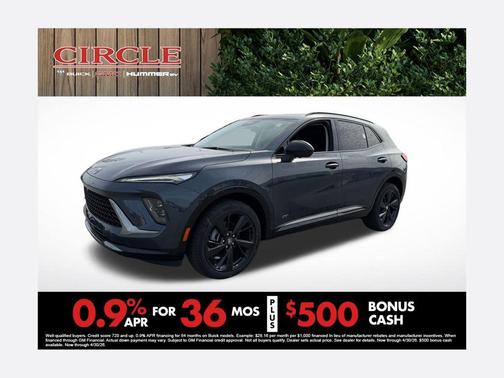 Quartz Blue Metallic 2026 Buick Envision Sport Touring