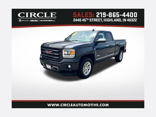 Iridium Metallic 2015 GMC Sierra 1500 SLE
