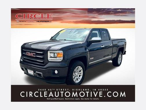 Iridium Metallic 2015 GMC Sierra 1500 SLE