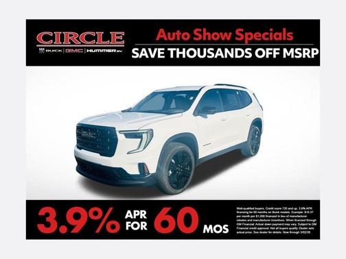 2026 GMC Acadia Elevation