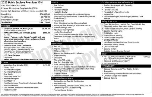 2023 Buick Enclave Premium