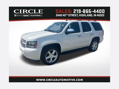 White Diamond Clearcoat 2012 Chevrolet Tahoe LTZ