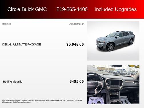 Sterling 2023 GMC Acadia Denali