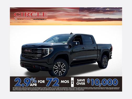 Onyx Black 2026 GMC Sierra 1500 AT4