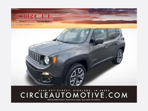 Granite Crystal Clearcoat Metallic 2017 Jeep Renegade Latitude