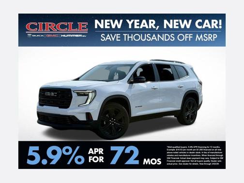 2026 GMC Acadia Elevation