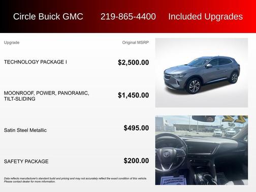 Satin Steel Gray Metallic 2022 Buick Envision Essence