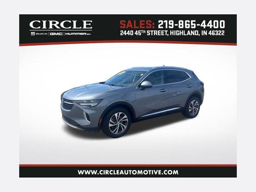 Satin Steel Gray Metallic 2022 Buick Envision Essence
