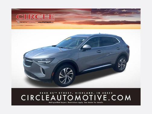 Satin Steel Gray Metallic 2022 Buick Envision Essence