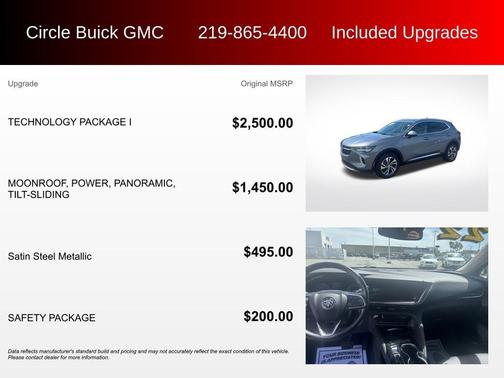 Satin Steel Gray Metallic 2022 Buick Envision Essence
