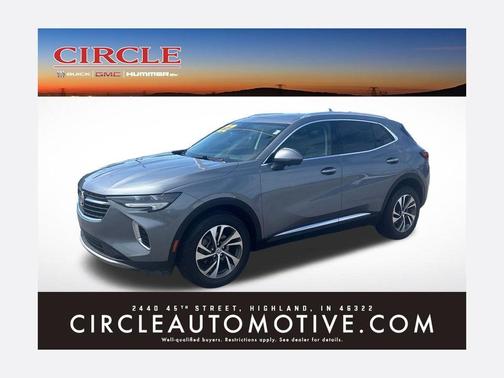 Satin Steel Gray Metallic 2022 Buick Envision Essence