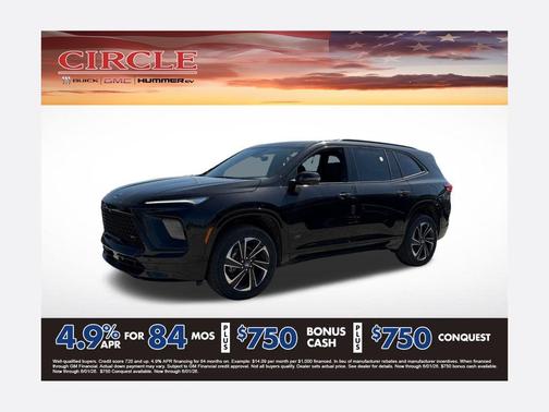 Ebony Twilight Metallic 2026 Buick Enclave Sport Touring