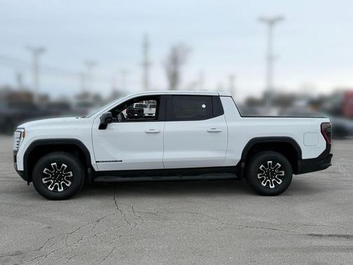Summit White 2026 GMC Sierra EV Elevation
