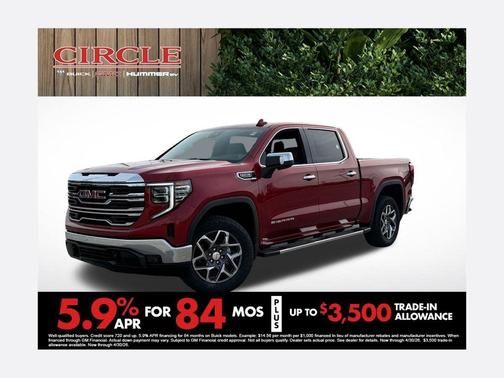 Volcanic Red 2026 GMC Sierra 1500 SLT