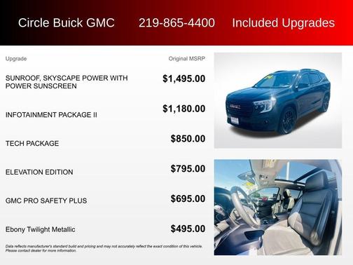 Ebony Twilight Metallic 2024 GMC Terrain SLT