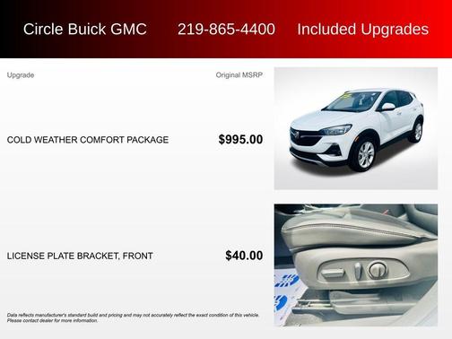 Summit White 2023 Buick Encore GX Preferred