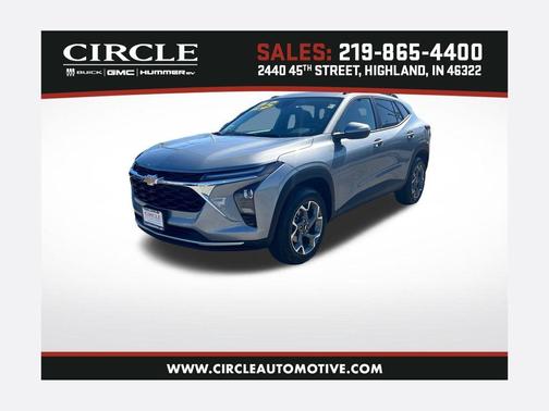 Sterling Gray Metallic 2025 Chevrolet Trax LT