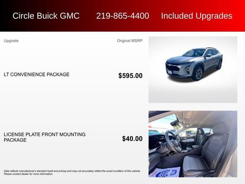 Sterling Gray Metallic 2025 Chevrolet Trax LT