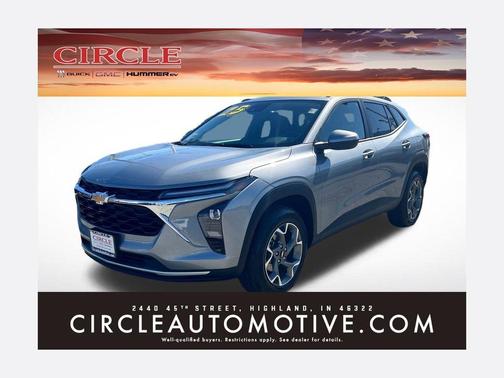 Sterling Gray Metallic 2025 Chevrolet Trax LT