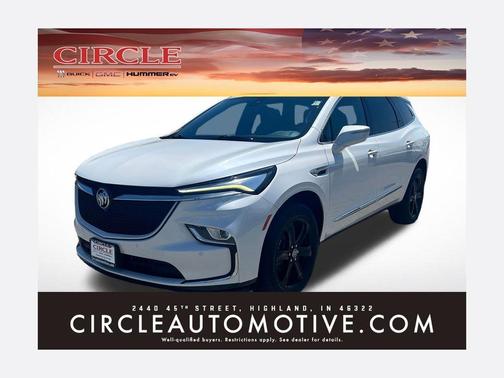 White Frost Tri-Coat 2023 Buick Enclave Essence