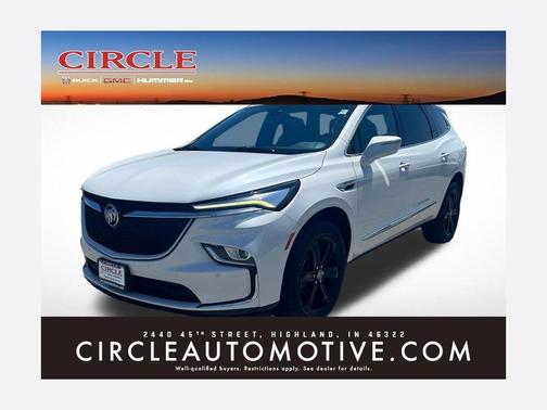 White Frost Tri-Coat 2023 Buick Enclave Essence
