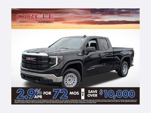 Onyx Black 2026 GMC Sierra 1500 Pro