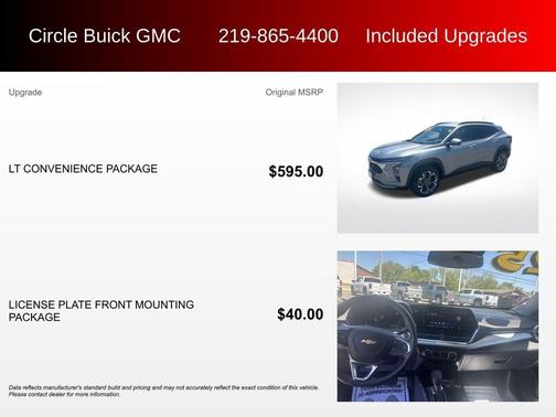 Sterling Gray Metallic 2025 Chevrolet Trax LT