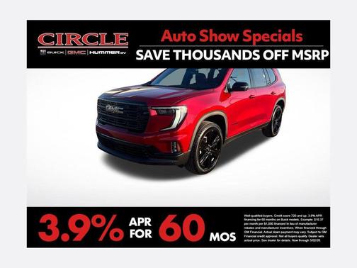 2026 GMC Acadia Elevation