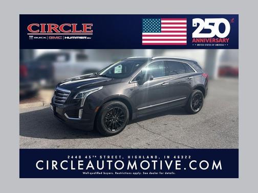 Dark Granite Metallic 2018 Cadillac XT5 Luxury