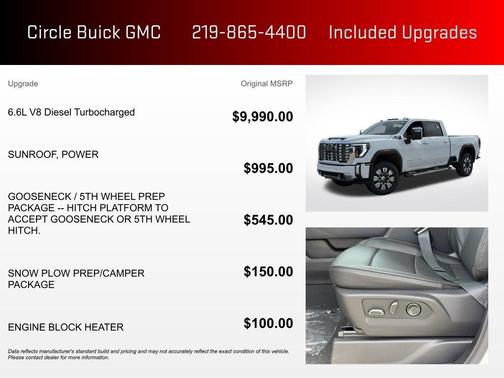 Summit White 2026 GMC Sierra 2500 Denali