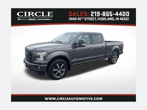 Gray 2017 Ford F-150