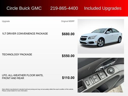 2016 Chevrolet Cruze Limited 1LT