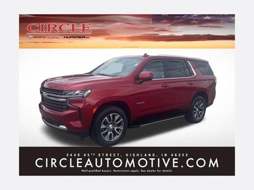 Radiant Red 2024 Chevrolet Tahoe LT
