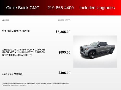 2020 GMC Sierra 1500 AT4