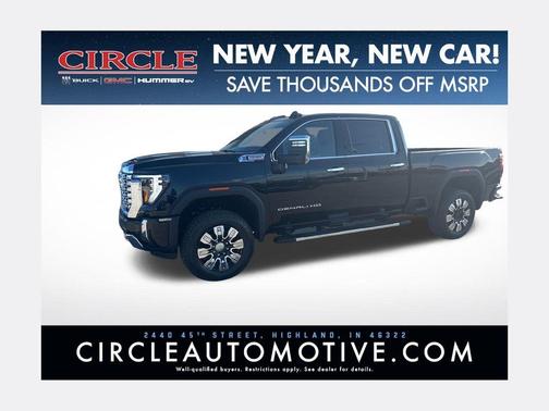 Onyx Black 2026 GMC Sierra 2500 Denali Truck