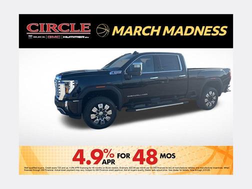 Onyx Black 2026 GMC Sierra 2500 Denali