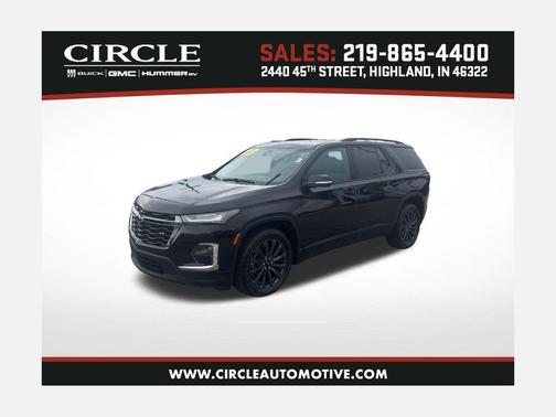 Black 2023 Chevrolet Traverse RS