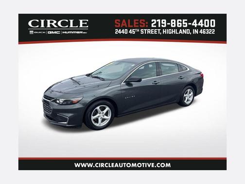 Nightfall Gray Metallic 2017 Chevrolet Malibu 1LS