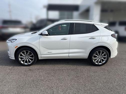 White Frost Tri-Coat 2024 Buick Encore GX Avenir
