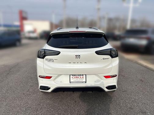White Frost Tri-Coat 2024 Buick Encore GX Avenir