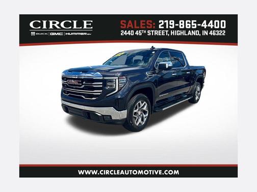 Titanium Rush Metallic 2022 GMC Sierra 1500 SLT
