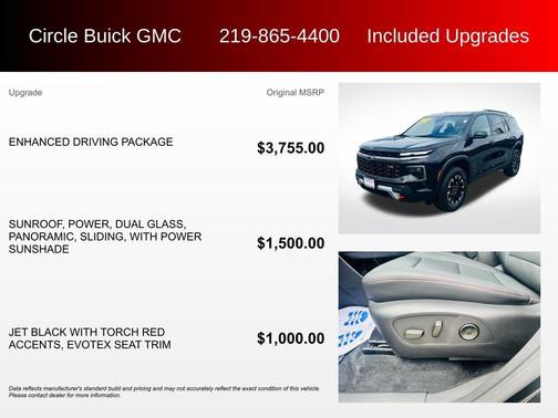Mosaic Black Metallic 2024 Chevrolet Traverse Z71